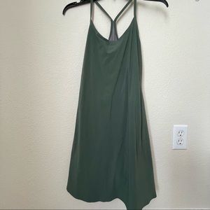 Outdoor voices green dress